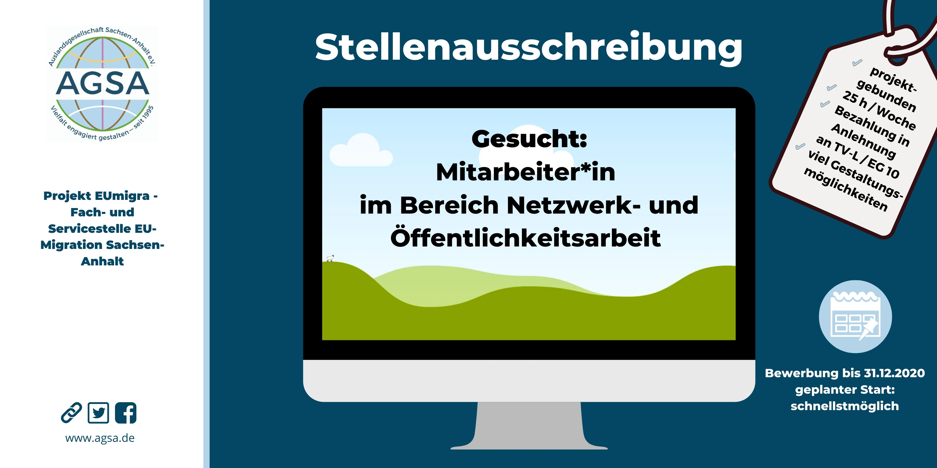 EUMIGRA Stellenangebot