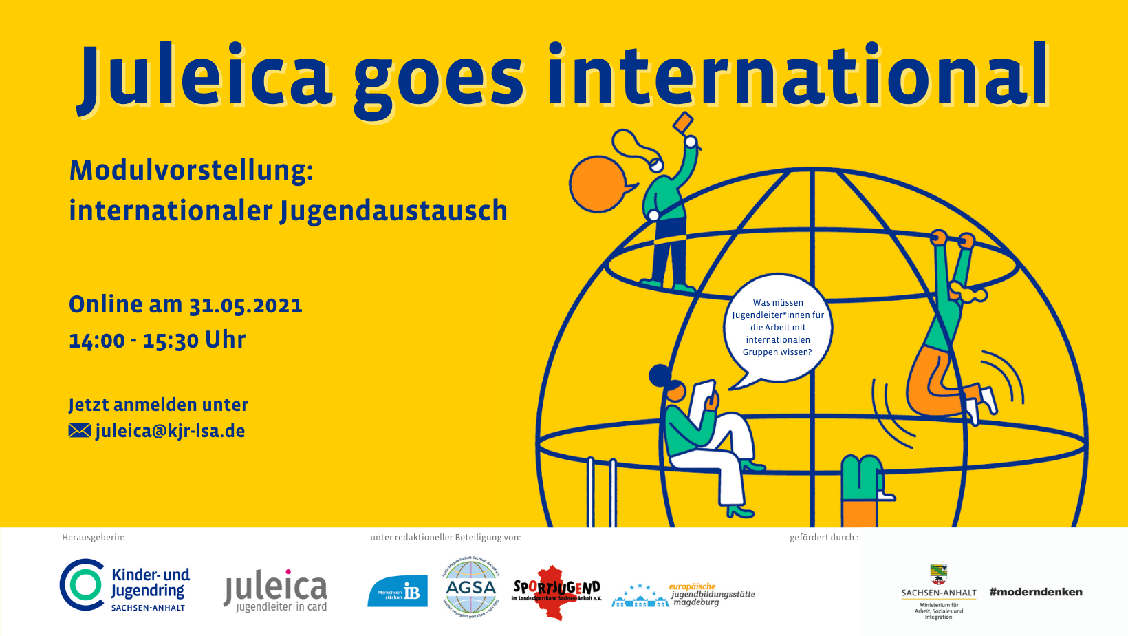 Juleica goes international facebook Veranstaltung