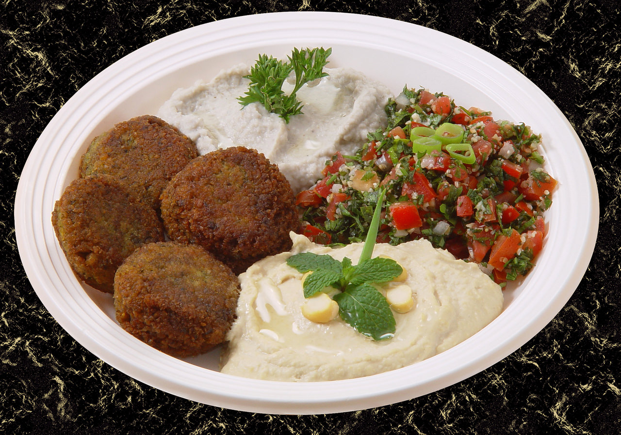 falafel eggplant cream food salad dish 1420553 pxhere.jpg